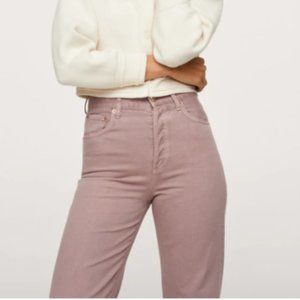 ​High-Waist Straight-Cut Mango Jeans